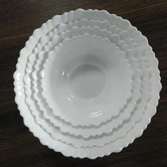 Bol à soupe en verre opale